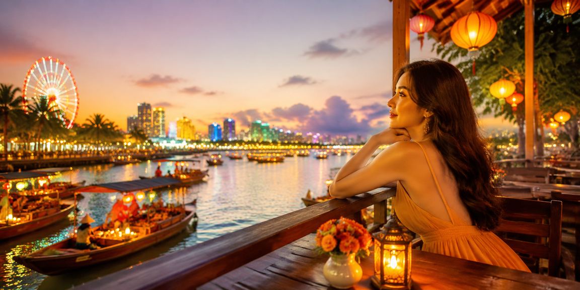 Người dùng tại Đà Nẵng thư giãn với cà phê và theo dõi kết quả cá cược trên điện thoại